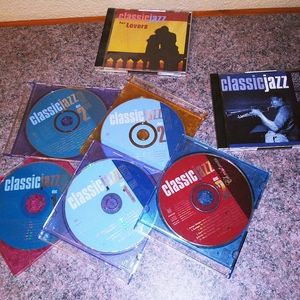 Variety of 9 Jazz Music Cd's